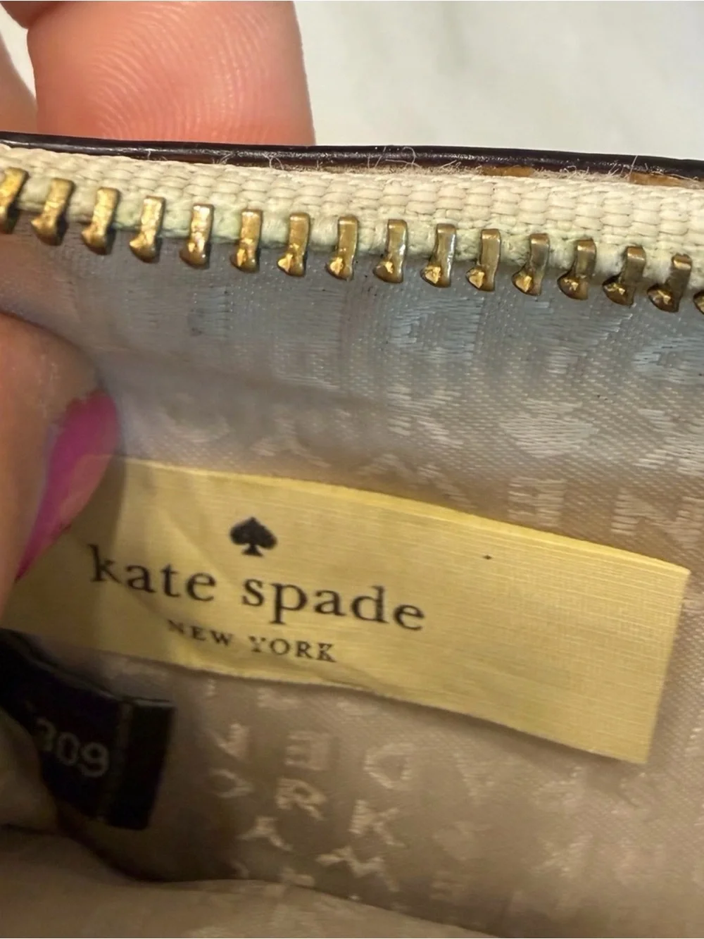 kate spade New York Stacey Floral Zip Wallet Wristlet and coin purse